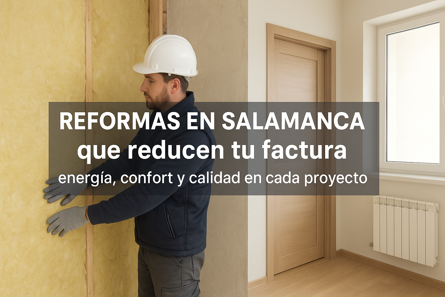 Reformas que reducen tu factura, aumentan el ahorro de energía y mejoran tu confort
