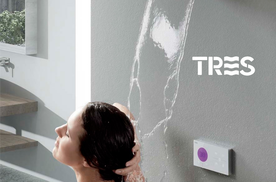 Descubre el nuevo TRES Shower Technology (de 3 y 4 vías) de nuestro proveedor Tres Griferia